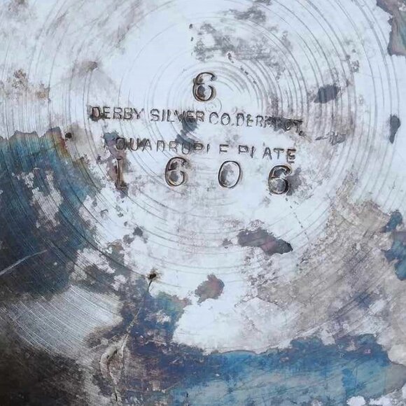 Antique Derby Silver Co #1606 Intricately Engraved Teapot Silverplated Tea Pot - Picture 14 of 14